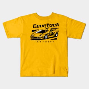 Lamborghini Countach Kids T-Shirt